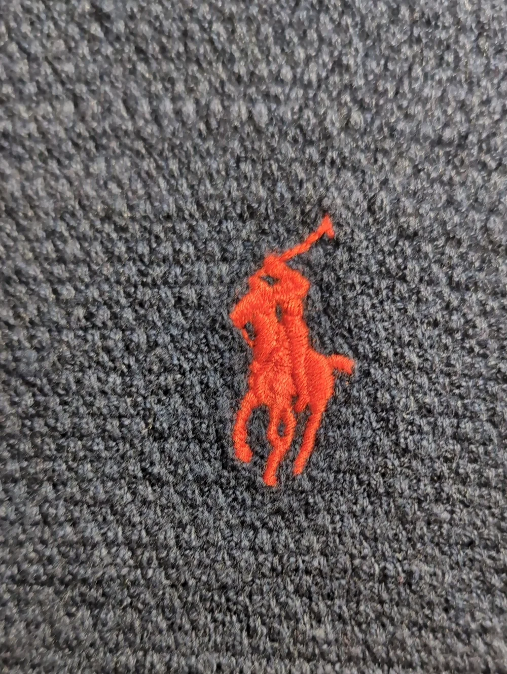 Polo Ralph Lauren Cotton-linen Crewneck Sweater Size XXL in Navy Blue